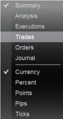 Display Trades