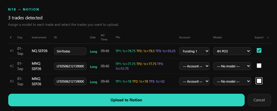 Ready to upload